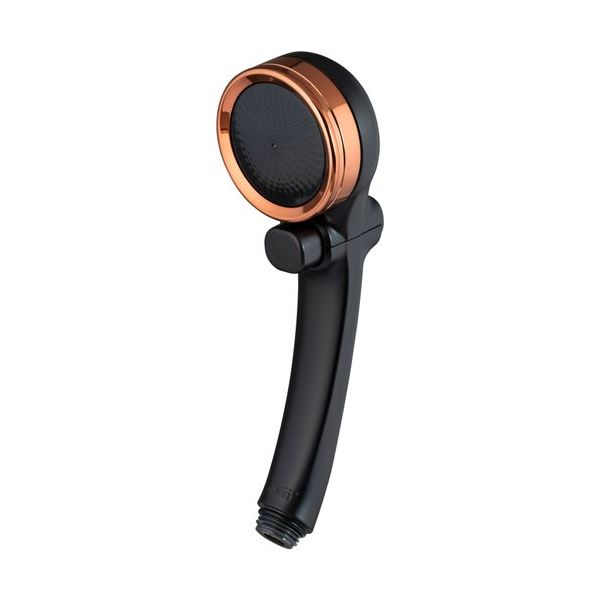 タカギ シャワーヘッド キモチイイバブルシャワピタ(マットブラック) JSB024BB 1本 644-7829（直送品）