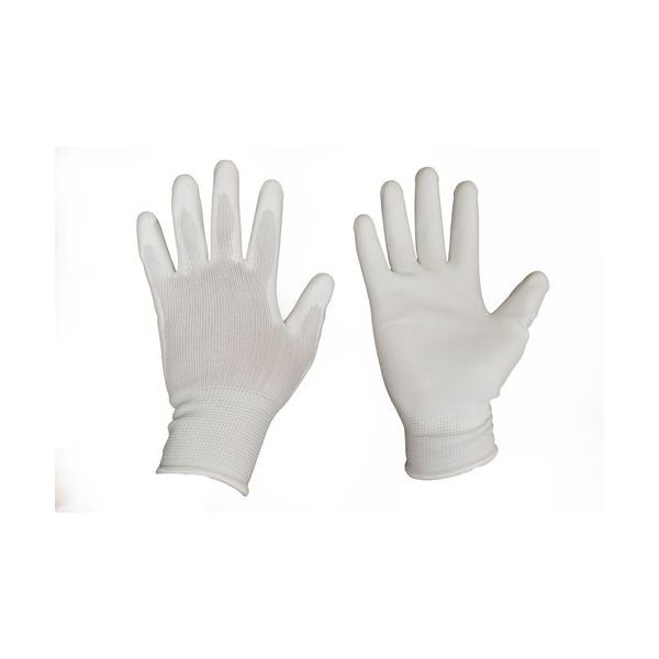 ペンギンエース LOGLOVEウレタン背抜き手袋 白 10双組 Sサイズ LOGLOVE-UR-WH-S 1袋(10双)（直送品）