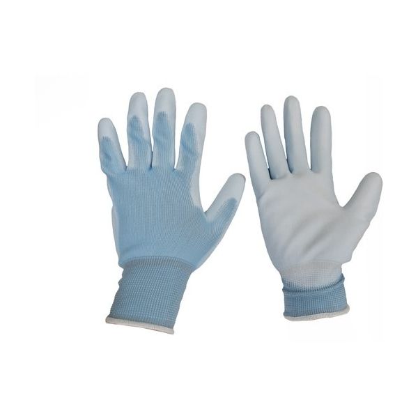 ペンギンエース LOGLOVEウレタン背抜き手袋 青 10双組 Sサイズ LOGLOVE-UR-B-S 1袋(10双)（直送品）