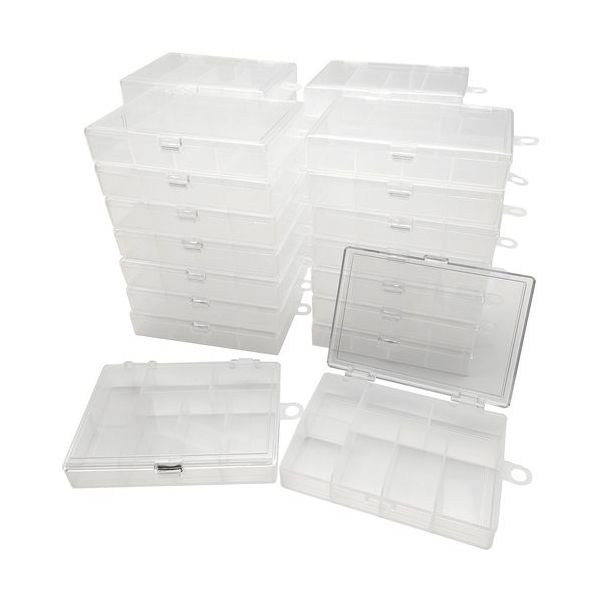 ダイドーハント 吊下げクリアーパーツケース 30個入 10195633 1ケース(30個) 660-7168（直送品）