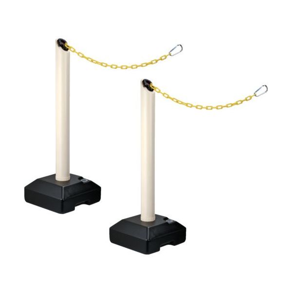 中発販売 Reelex プラチェーン内蔵ポールバリネオ2 2本セット パールホワイト BN-685WSTSET 1セット(1本)（直送品）