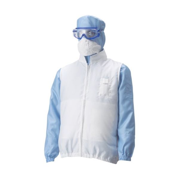 ゴールドウイン 空調服[[R上]]アウターベスト 白 LL PK2913-W-LL 1着 664-4701（直送品）