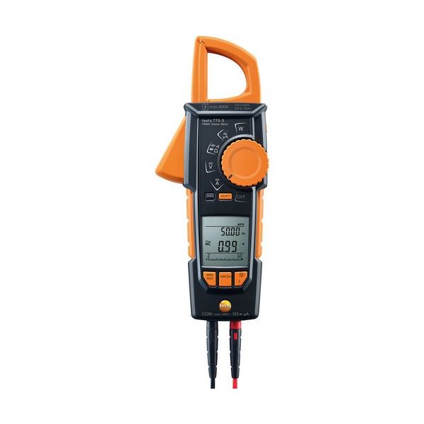 テストー TESTO クランプメーター 770ー3 セット 0590 7703 03 1台 658-4827（直送品）