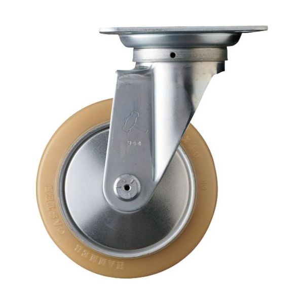 ハンマーキャスター ハンマー 自在式ウレタン車輪(ローラーベアリング)150mm 400S-URB150 1個 336-3594（直送品）