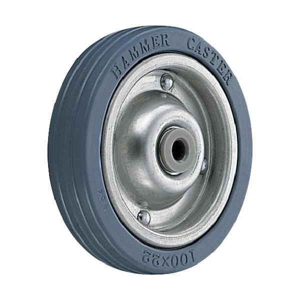 ハンマーキャスター ハンマー E型プレスタイヤ車輪 200mm 430E-PR200 1個 814-1329（直送品）