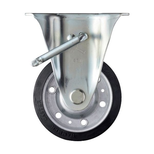 ハンマーキャスター ハンマー Jシリーズ 固定 SP付 ゴムB車125mm 413JR-RBB125 1個 337-3103（直送品）