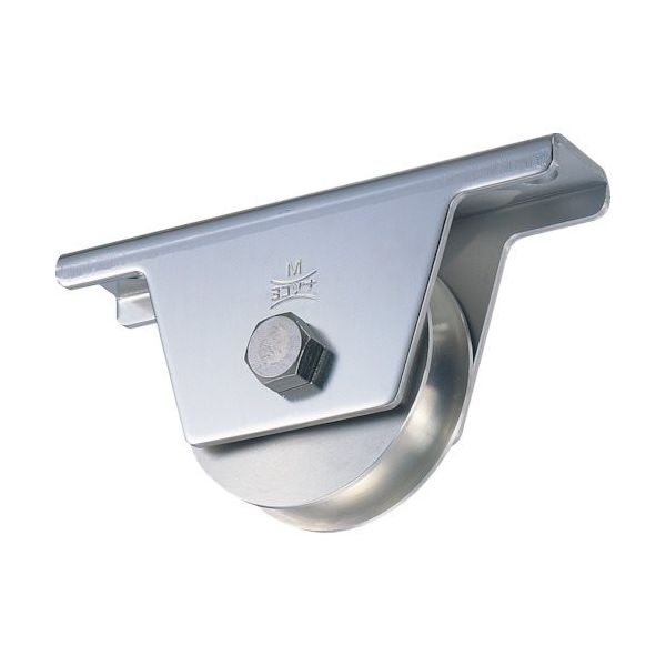 ヨコヅナ 440Cベアリング入ステンレス重量戸車 60mm 溝R JCS-0601 1個 849-6280（直送品）