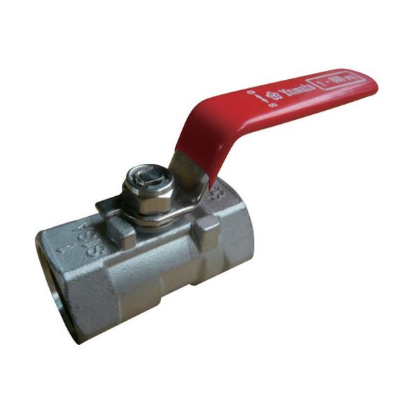 大和バルブ ボールバルブ 8A(600型、レデューストボア、ステンレス) VU3 8A 1個 473-4263（直送品）