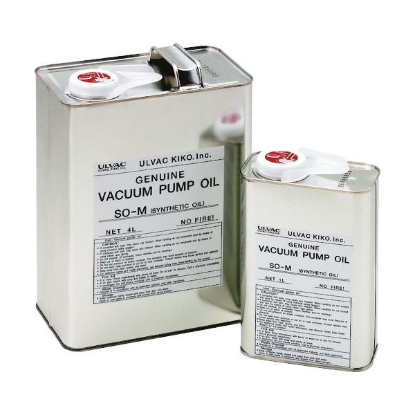 アルバック機工 ULVAC 真空ポンプ油(SOーM 1L缶) SO-M-1L 1缶 573-9944（直送品）