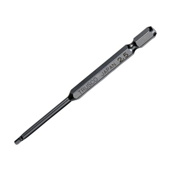 トラスコ中山 TRUSCO 六角ビット 100L 2.5mm THBM-25 1本 524-2309（直送品）