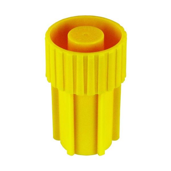 たくみ 重なる鉄筋キャップ イエロー(50個入) 1261 1袋(50個) 567-5001（直送品）