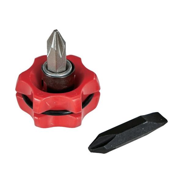 トラスコ中山 TRUSCO 4サイズ対応スタビードライバー ウルトラミニ +1，2，3，ー6兼用ビット付 99-TB 1本 524-2306（直送品）