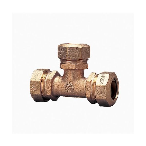 前澤給装工業 PE継手S型 チーズ 25×20 762014-25-20 1個 510-6868（直送品）