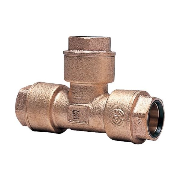 前澤給装工業 Pワン継手C型 チーズ 25×20 715606-25-20 1個 510-6819（直送品）