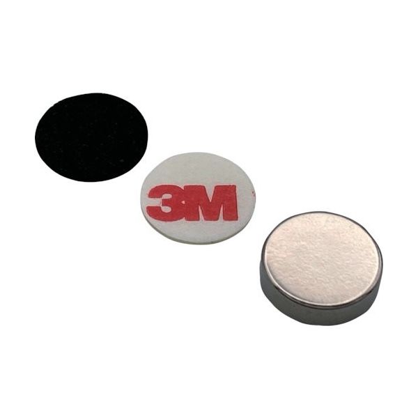 東京パーツセンター ラクテム ネオジム磁石 φ10ー3 両面テープ・ゴム付 NMTR10-3 1個 506-8742（直送品）