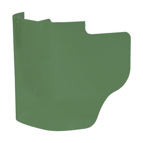 トラスコ中山 TRUSCO 大型防災面交換用レンズ グリーン LFSE-GN 1個 533-5767（直送品）