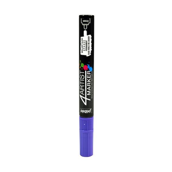 ペベオ・ジャポン ペベオ 4アーティスト マーカー 4mmラウンド バイオレット 580128 1本 528-7705（直送品）