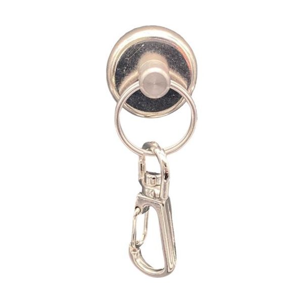 東京パーツセンター ラクテム 強力マグネットリング φ25 ゴム・スプリングスナップ付 RMSH25 1個 535-9290（直送品）