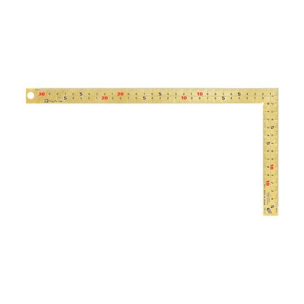新潟精機 SK 金曲尺 30cm 快段目盛 薄手広巾 GTH-30CKD 1個 568-0127（直送品）