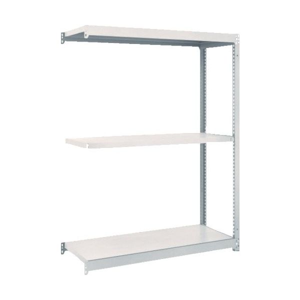 TRUSCO スチールラック M1.5型軽中量棚 1460X595XH900 3段連結 ネオグレー M1.5-3563B NG（直送品）