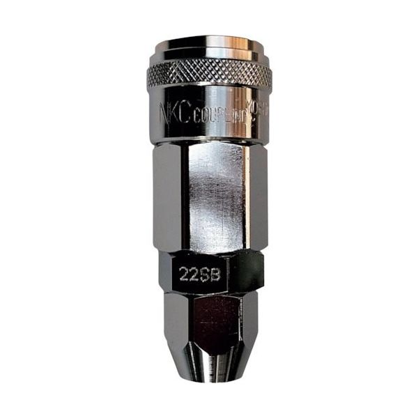 吉田工作所 NKCカップリング YNL型ワンタッチナットカップリングソケット 6.5x10ウレタンホース YNL-22SB 1個（直送品）