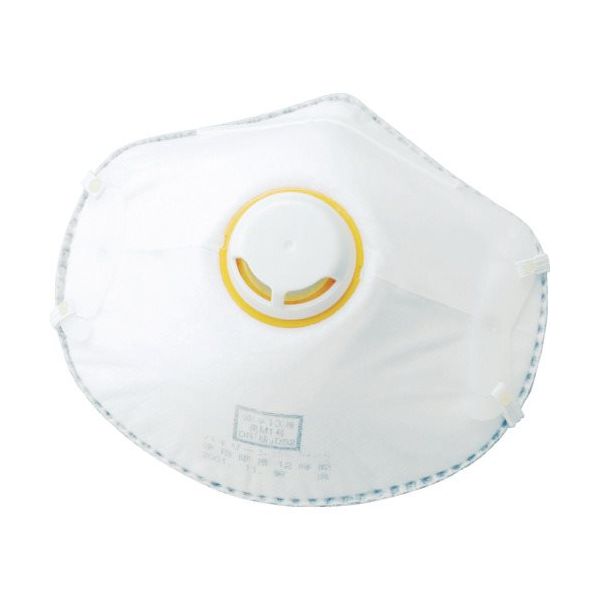 トラスコ中山 TRUSCO 排気弁付防じんマスク DS2 (10枚入) T37A-DS2A 1箱(10枚) 529-2181（直送品）