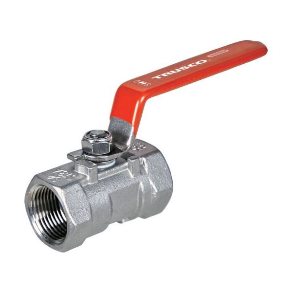 トラスコ中山 TRUSCO ボールバルブ レデューストボアタイプ(800型・ステンレスSCS13A)1 BAV-SR25A 1個（直送品）