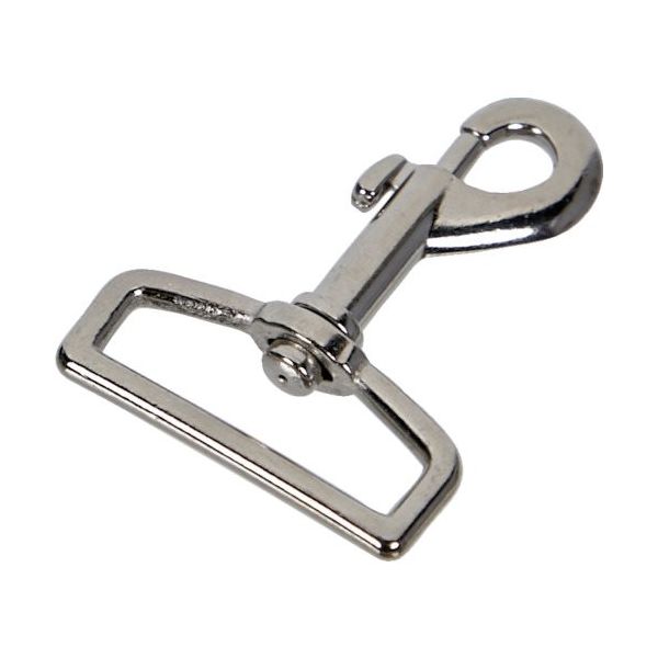 トラスコ中山 TRUSCO ニッケルメッキ スイベルベルトナスカン 53mm ベルト幅30mm SEB-30 1個 556-5407（直送品）