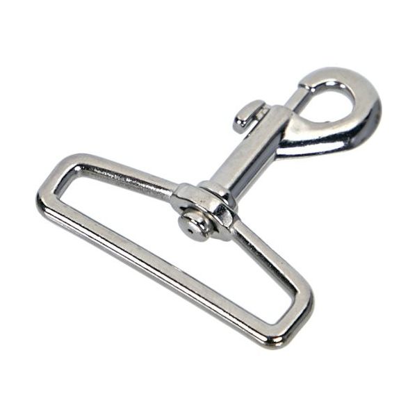 トラスコ中山 TRUSCO ニッケルメッキ スイベルベルトナスカン 53mm ベルト幅40mm SEB-40 1個 556-5408（直送品）