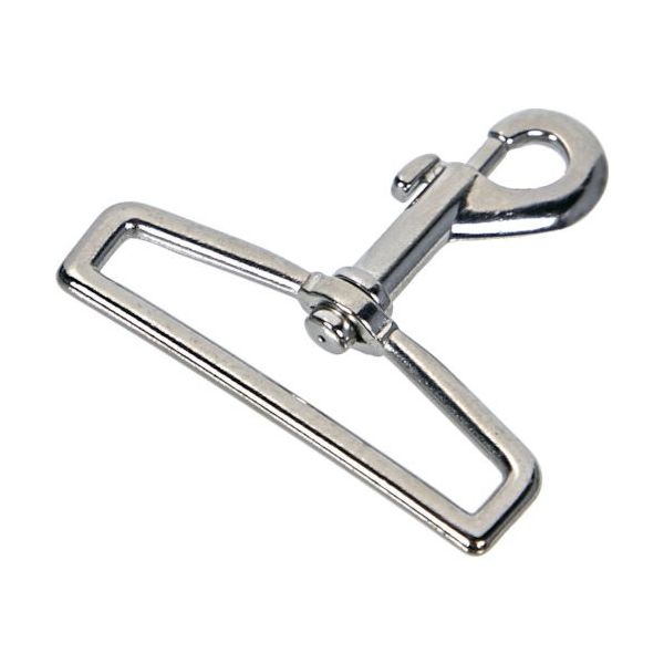 トラスコ中山 TRUSCO ニッケルメッキ スイベルベルトナスカン 53mm ベルト幅50mm SEB-50 1個 556-5404（直送品）