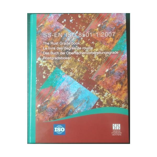 エルコメーター elcometer 表面処理規格図 ISO8501ー1 スウェーデン規格 E128-1 1冊 572-8954（直送品）