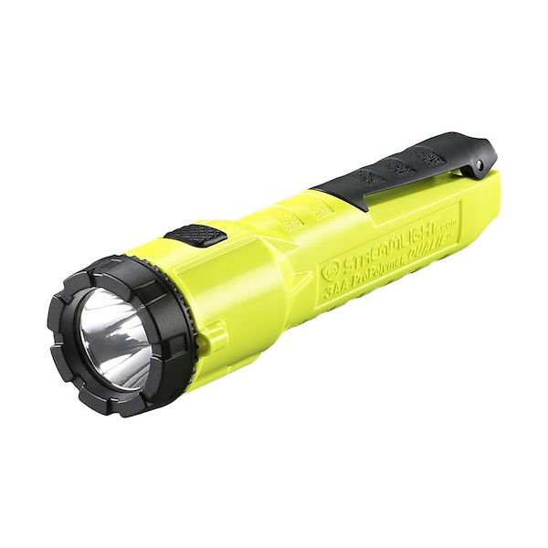 ストリームライト 防爆型ハンドライト デュアリー3AA 米国防爆 イエロー 098Y 1個 573-9862（直送品）