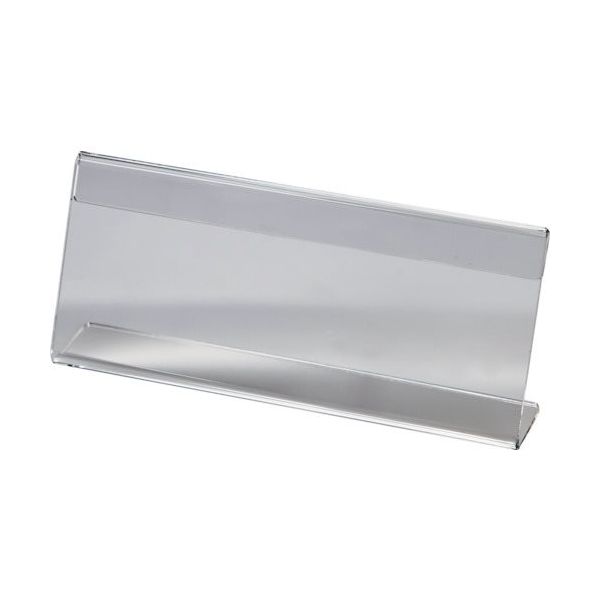 トラスコ中山 TRUSCO L型カード立て 片面 63X150mm TCTL-6315 1個 555-9644（直送品）