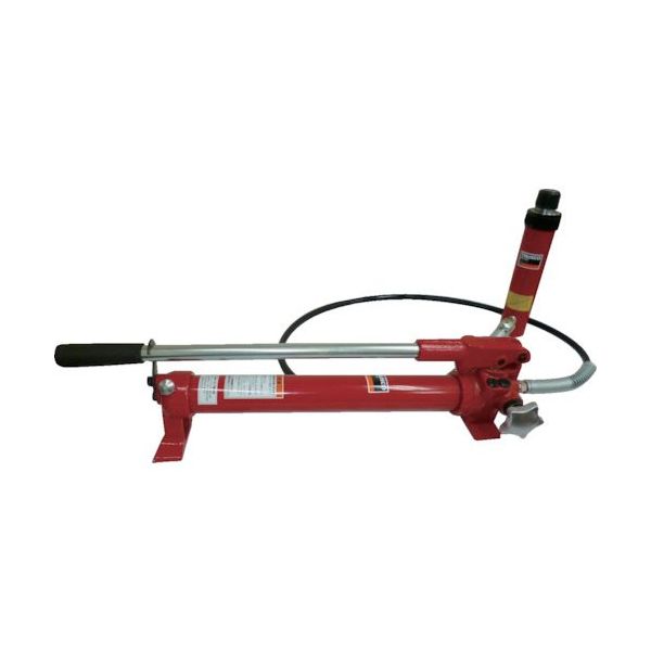 トラスコ中山 TRUSCO ポンプ式油圧ジャッキセット ストローク100MMタイプ TMYJ-100SET 1セット 557-4715（直送品）