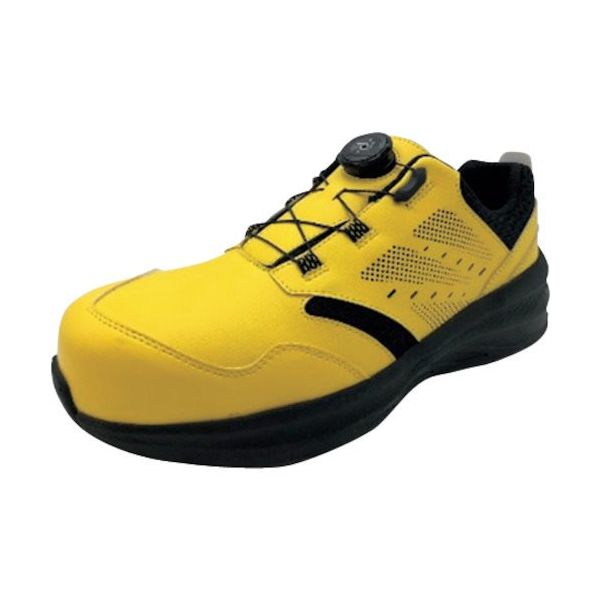 アルペン IGNIO ダイヤル式ワークシューズ1013 イエロー25.5cm IGS1013TGF-YL25.5 1足 561-1912（直送品）