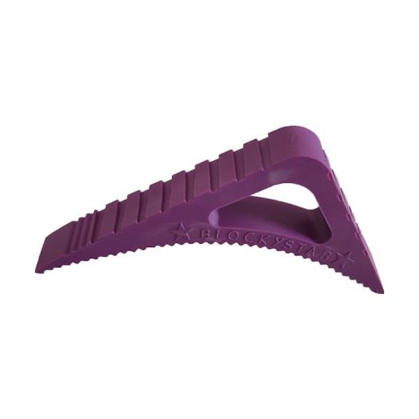 Comadeco BLOCKYSTAR ドアストッパー パープル BS12 1個 557-9302（直送品）
