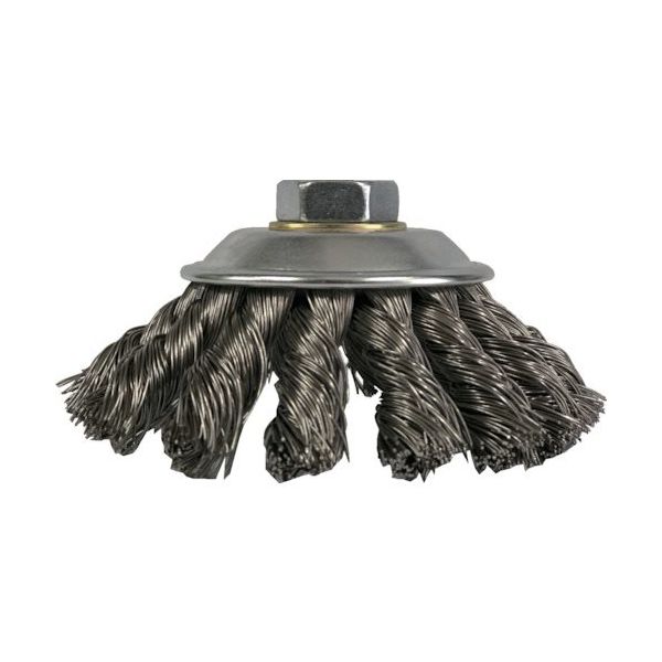 太陽商会 SUNPOWER ステンレスヒネリベベルブラシ(SUS304) BN-17 1個 553-1310（直送品）