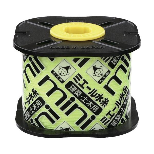 たくみ ミエール水糸mini 細 イエロー 4830 1個 565-2789（直送品）