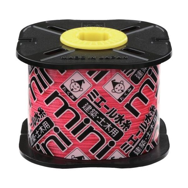 たくみ ミエール水糸mini 細 ピンク 4832 1個 565-2788（直送品）