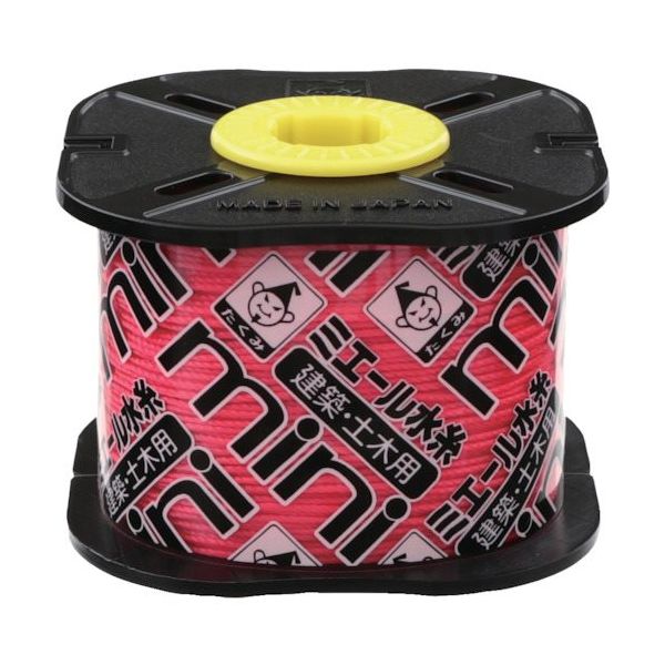 たくみ ミエール水糸mini 太 ピンク 4833 1個 565-2790（直送品）