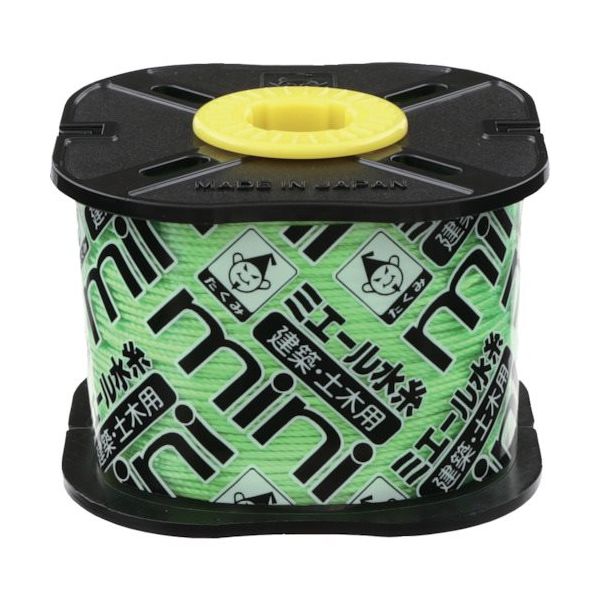 たくみ ミエール水糸mini 太 グリーン 4837 1個 565-2792（直送品）
