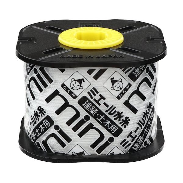 たくみ ミエール水糸mini 細 ホワイト 4838 1個 565-2794（直送品）