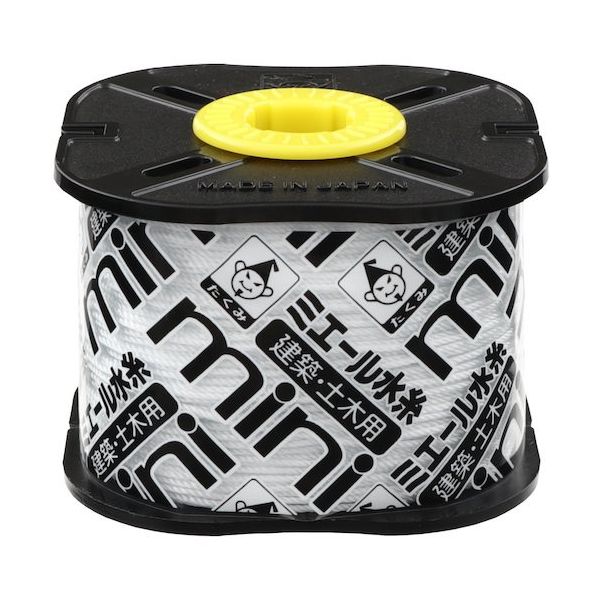 たくみ ミエール水糸mini 太 ホワイト 4839 1個 565-2797（直送品）