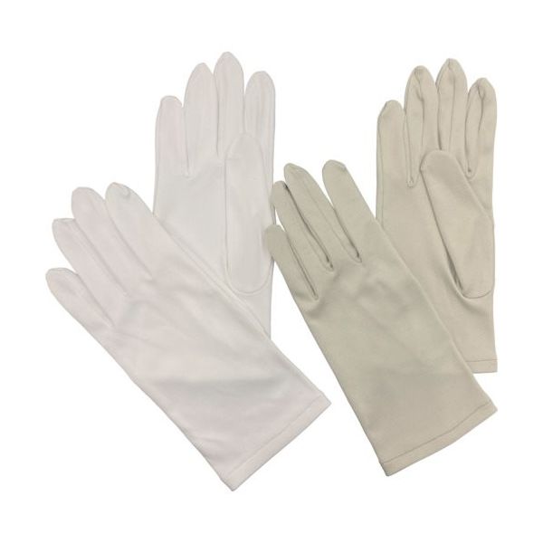 KBセーレン savina マイクロファイバー手袋 ホワイト Lサイズ savina[[R中]]MG SAVINA-MG-WL 1双（直送品）