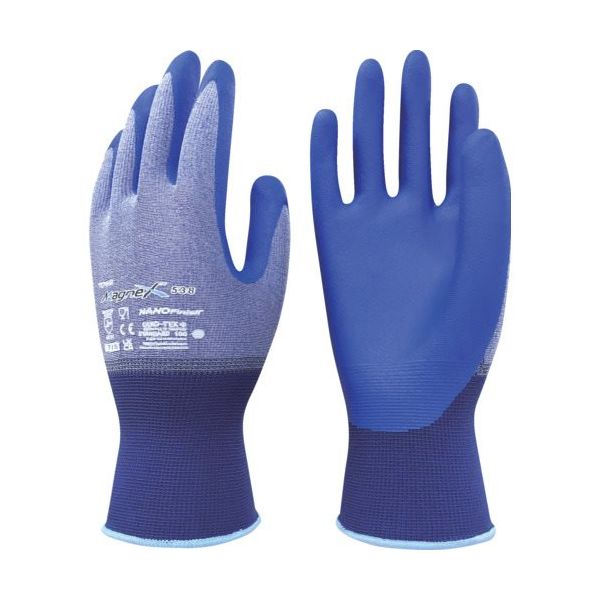 東和コーポレーション トワロン ニトリル背抜き手袋 MagneX538 7/S 538-7S 1双 579-9505（直送品）