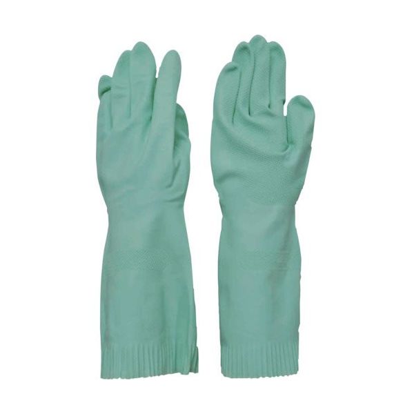 ダンロップホームプロダクツ ダンロップ 天然ゴム グッドネ厚手 Mグリーン 9712 1双 576-4721（直送品）