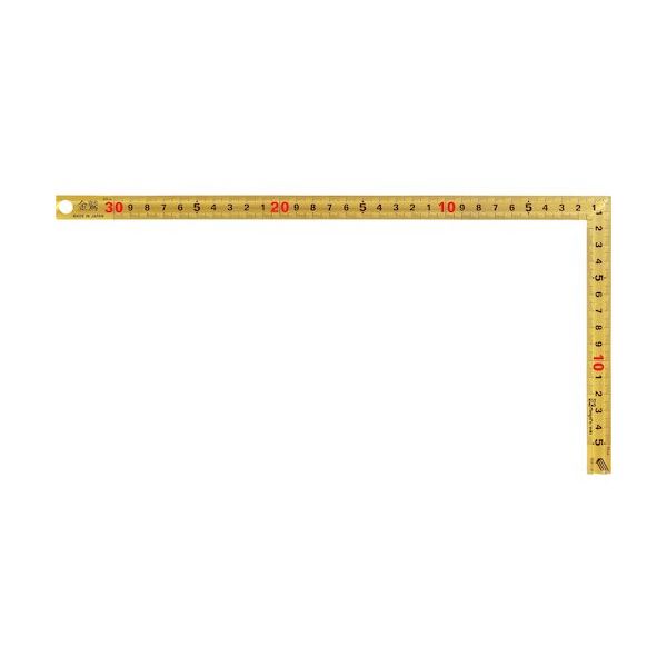 新潟精機 SK 金曲尺 30cm/1尺 快段目盛 併用目盛 GSHD-3010KD 1個 596-4155（直送品）