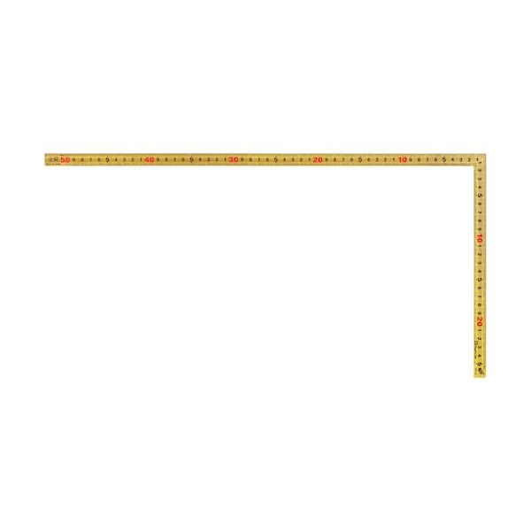 新潟精機 SK 金曲尺 50cm/1尺5寸 快段目盛 併用目盛 GSHD-5015KD 1個 596-2558（直送品）