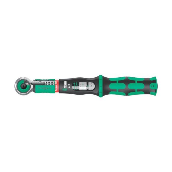 Wera Werk 空転式トルクレンチ(プリセット型) A2セーフトルク 2~12Nm 1/4ビット用 343973 1丁 606-9098（直送品）  - アスクル