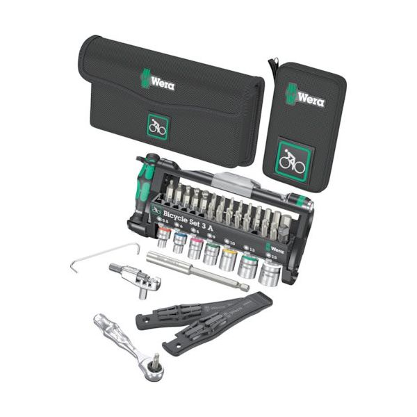 Wera Werk 自転車メンテナンスセット3A 004183 1セット(38個) 606-9093（直送品）